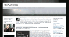 Desktop Screenshot of philcousineau.net