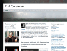 Tablet Screenshot of philcousineau.net